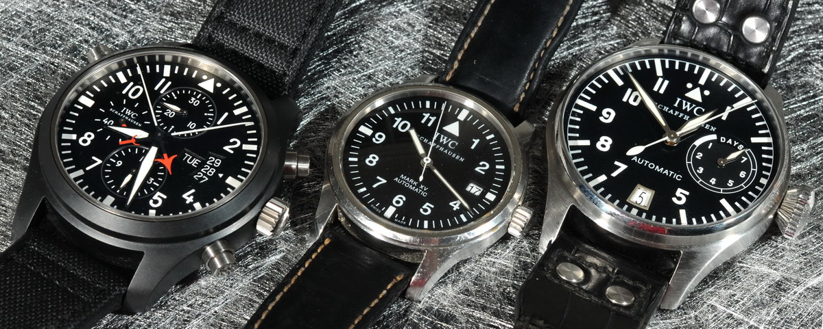 Click to see full 1200 x 481 image of IWCPilotsLIne